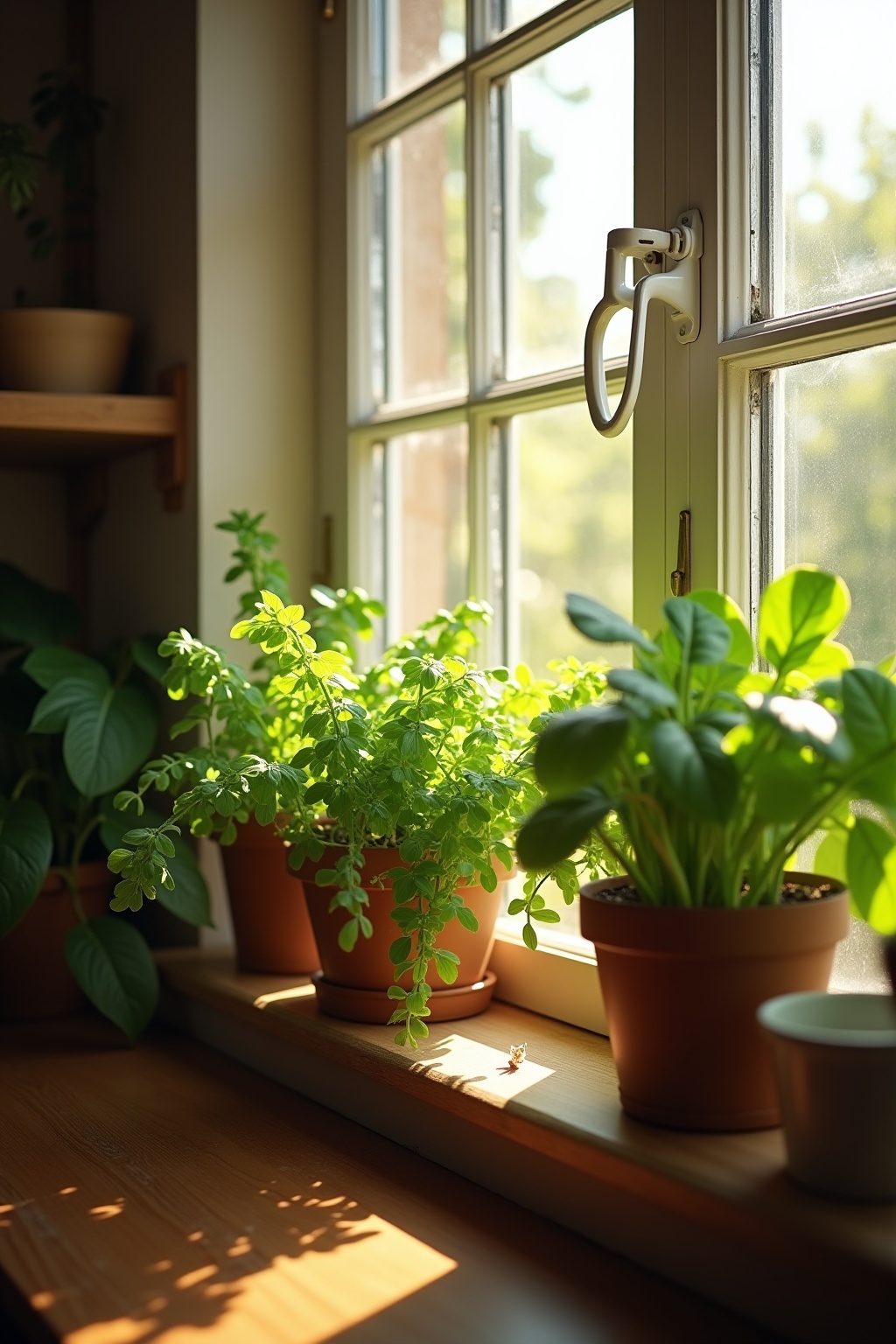 Kräutergarten in der Küchennische Ideen