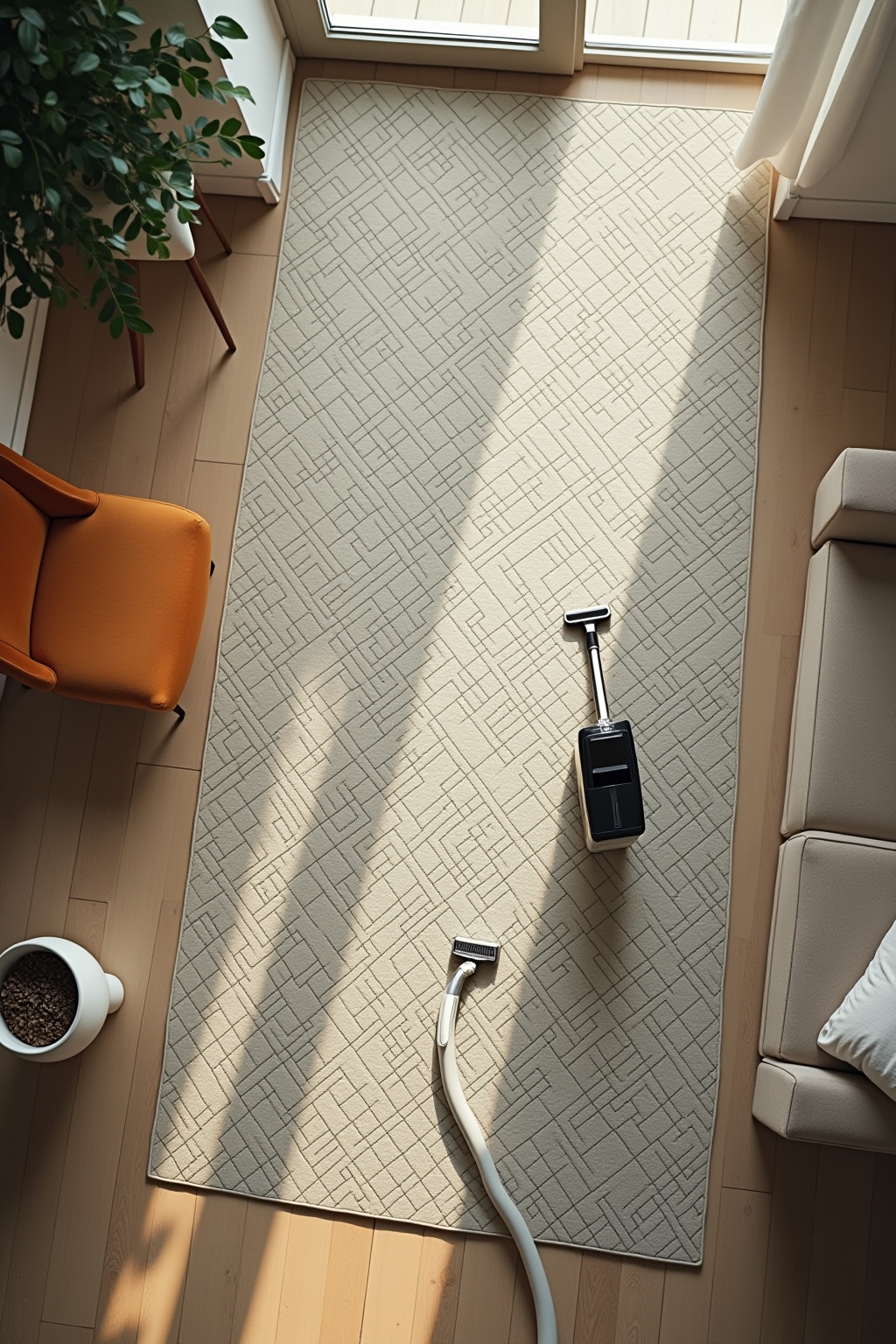 8 Läufer mit geometrischem Muster im Überblick