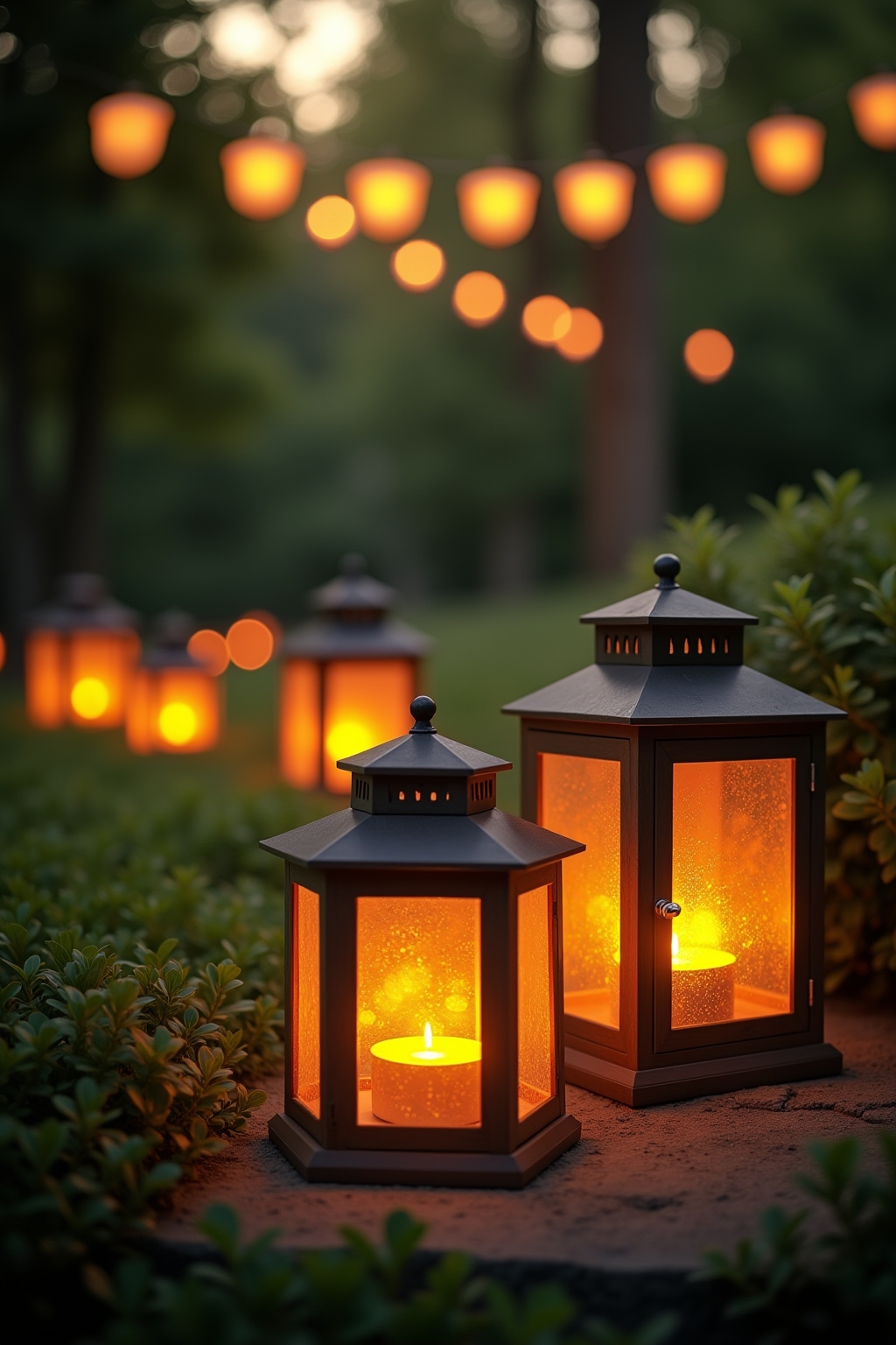 8 Laternen-Set für laue Sommernächte Ideen