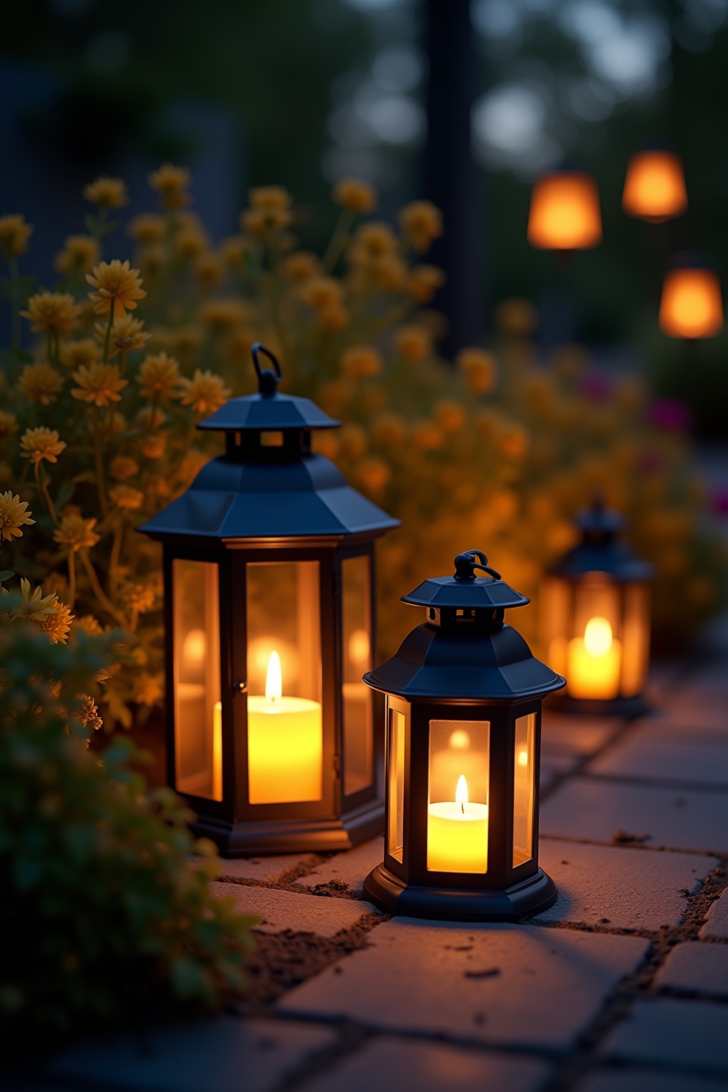 8 Laternen-Set für laue Sommernächte Ideen