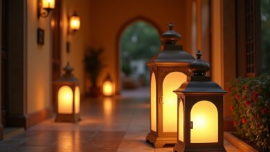 Laternen für den Eingangsbereich-Titel