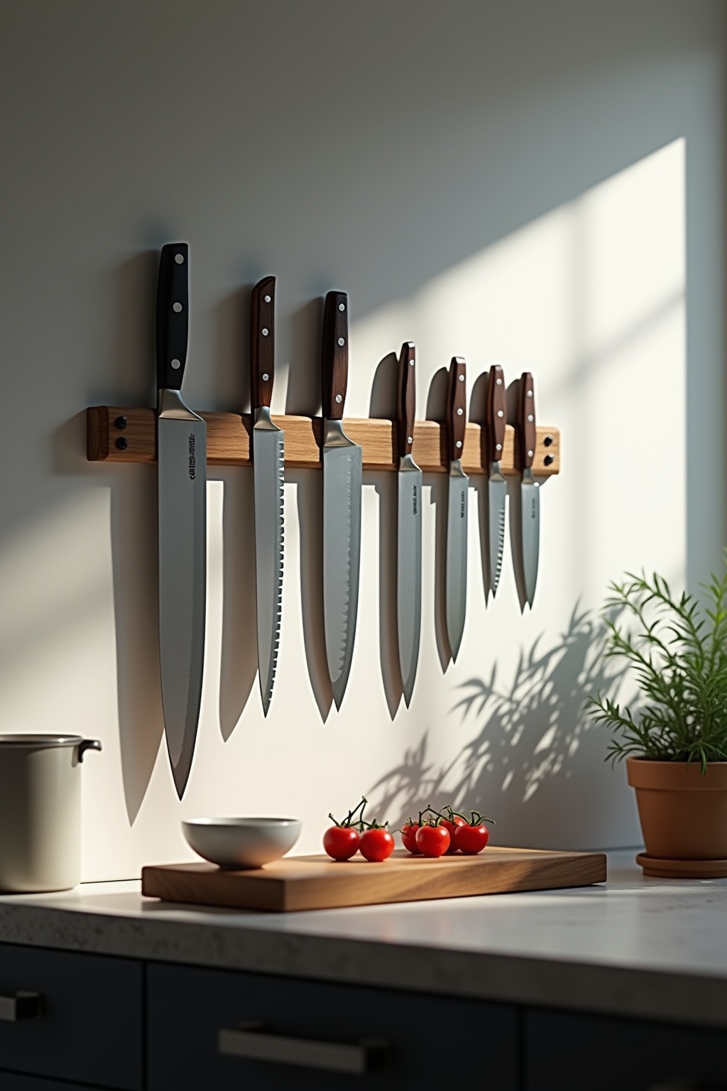 Magnetleiste für Profi-Messer im Test