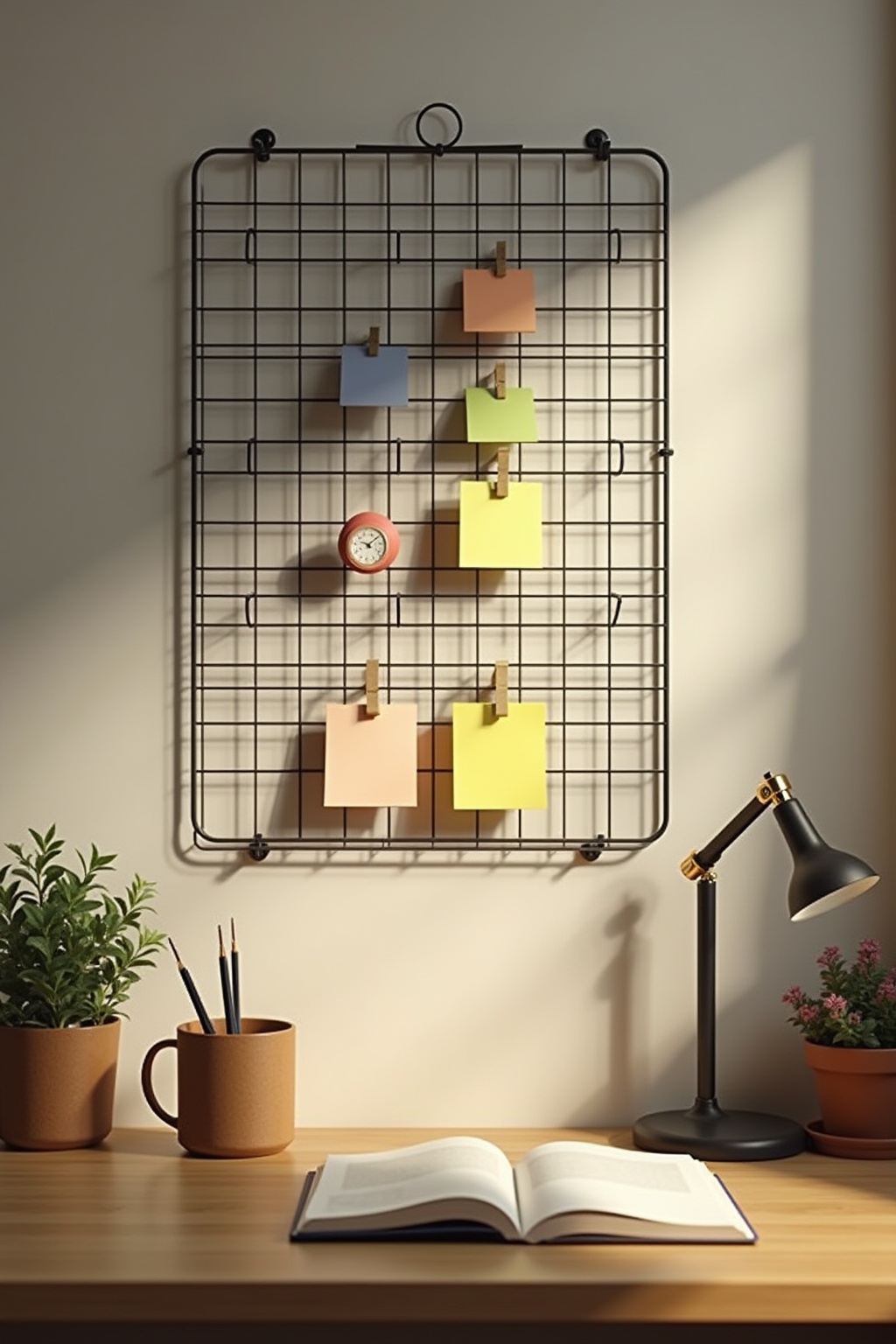 8 Metall-Gitter für Fotos und Notizen Ideen