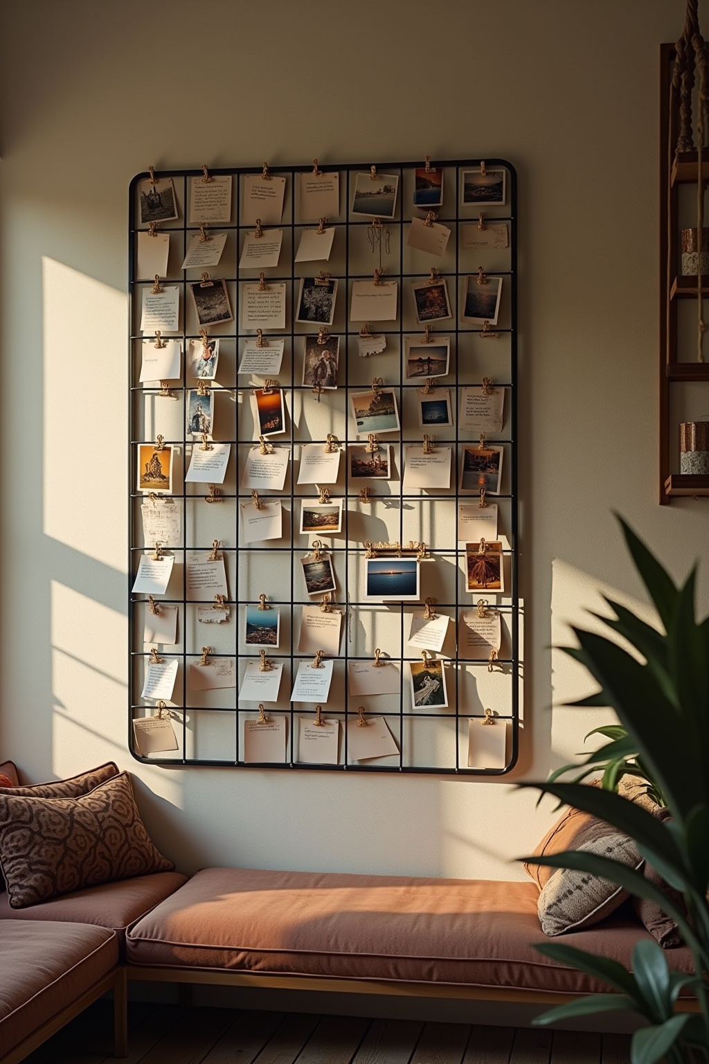 8 Metall-Gitter für Fotos und Notizen Ideen