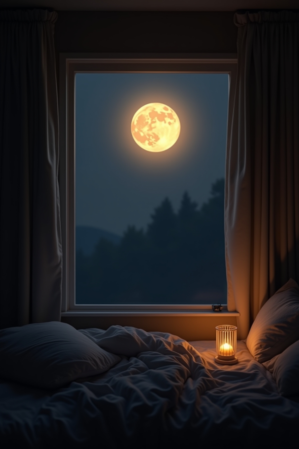 8 Nachtlicht mit Mond-Motiv Ideen