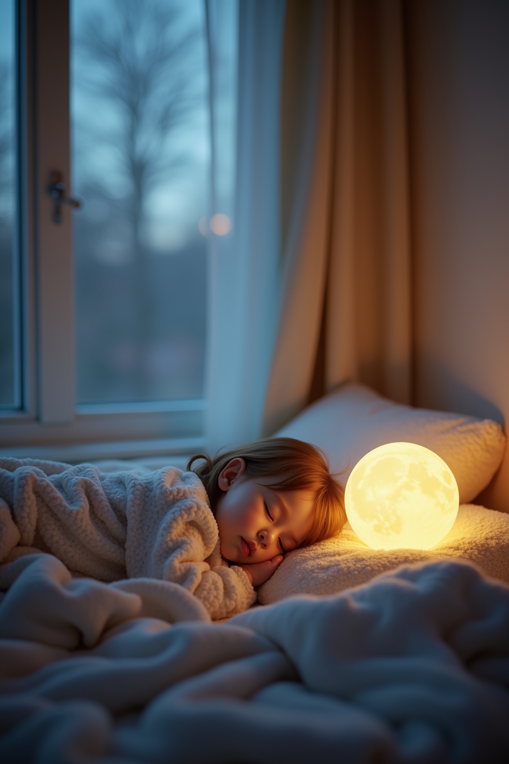 8 Nachtlicht mit Mond-Motiv Ideen