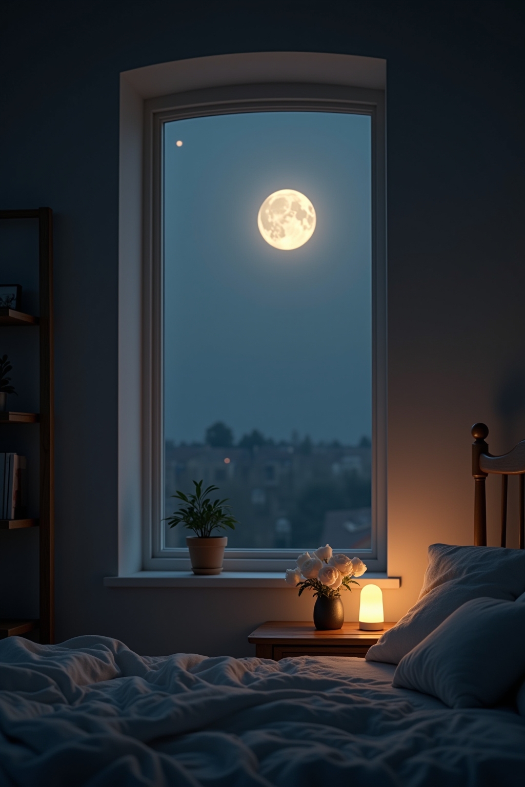 8 Nachtlicht mit Mond-Motiv Ideen