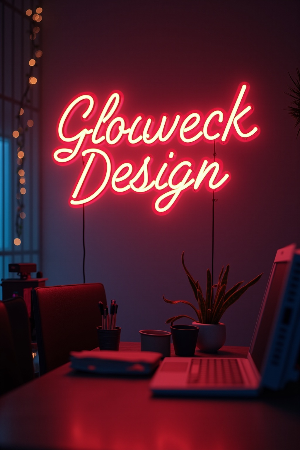 8 Neon-Schriftzug für modernes Flair Ideen