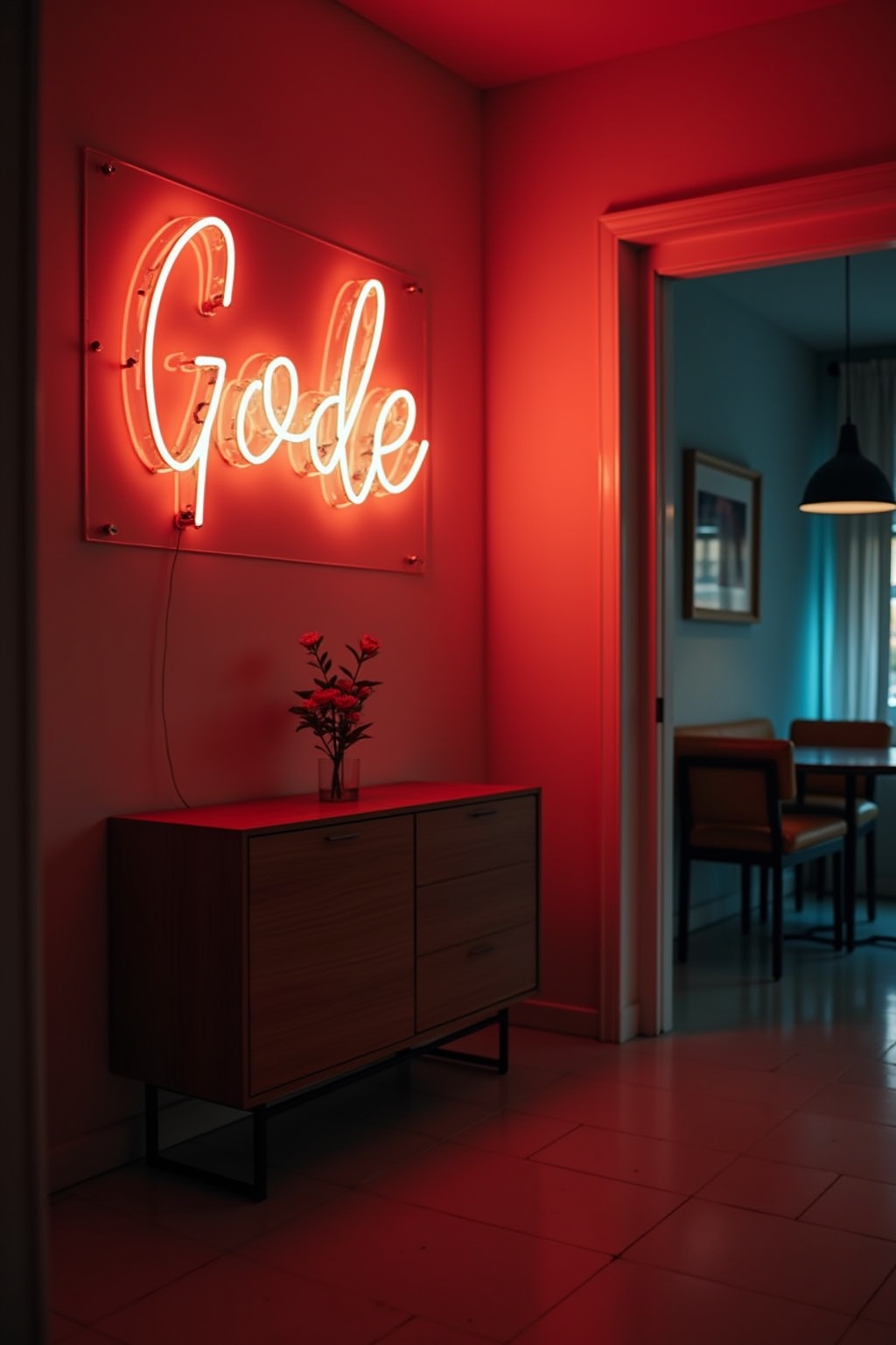 8 Neon-Schriftzug für modernes Flair Ideen