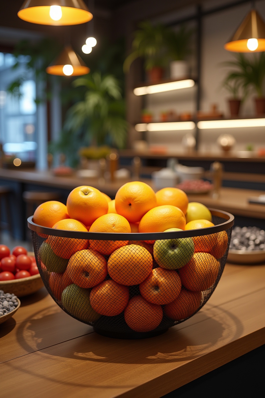 Obstschale aus Drahtgeflecht Ideen