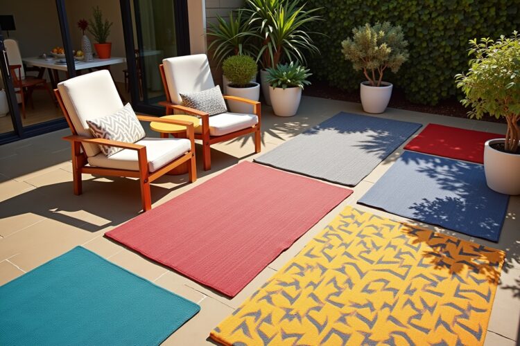 8 Outdoor-Teppich aus Kunststoff Ideen