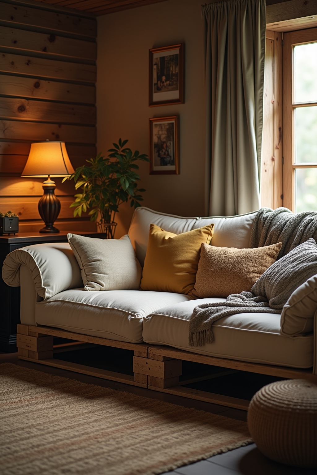 8 Palettensofa mit Sitzkissen Ideen