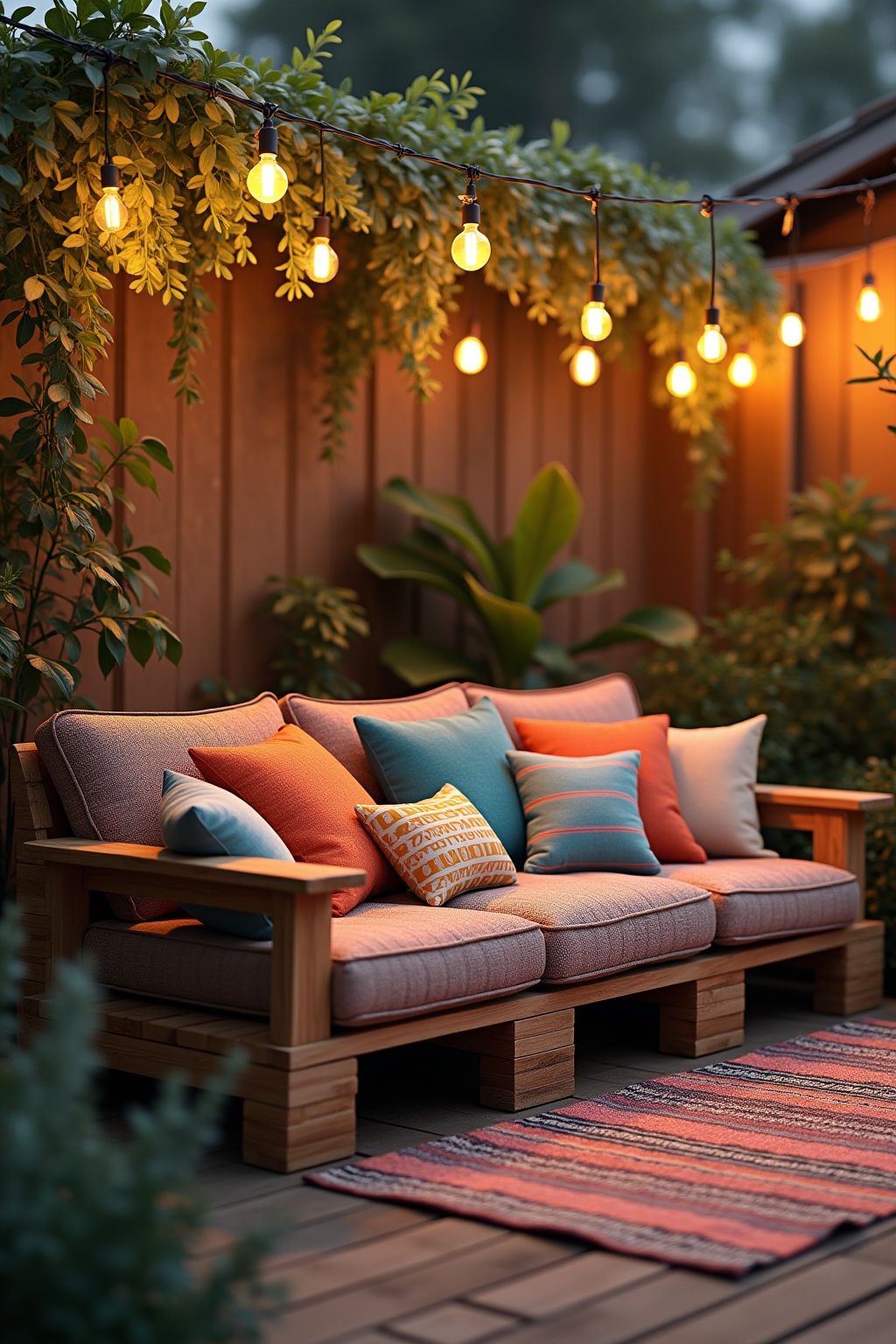 8 Palettensofa mit Sitzkissen Ideen