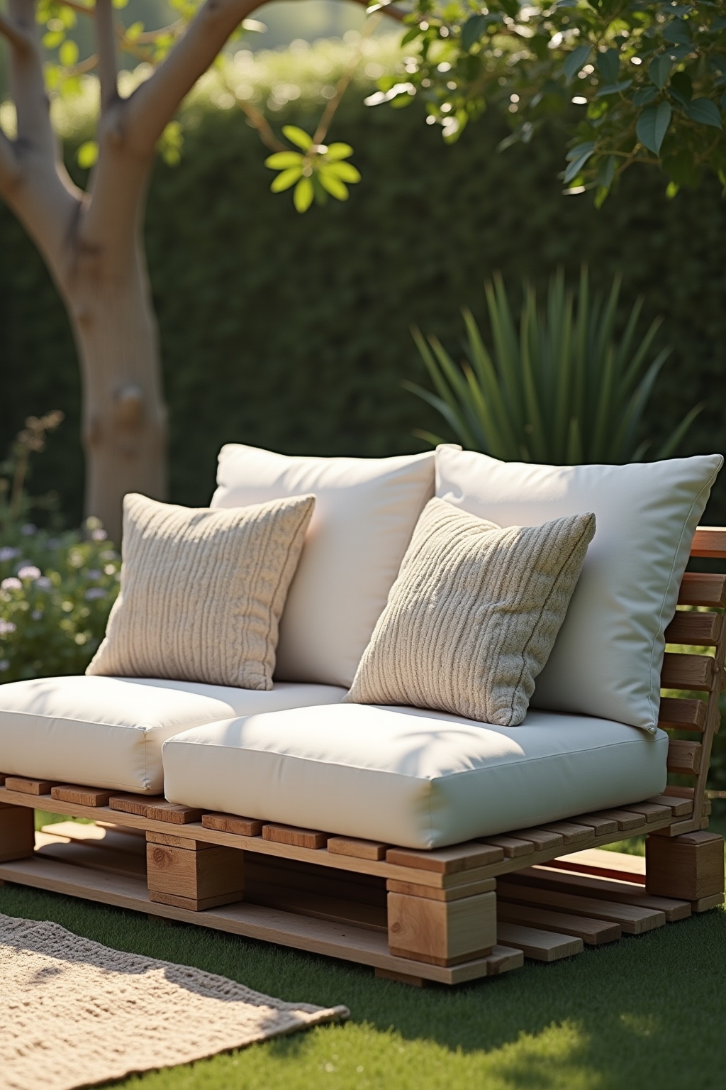 8 Palettensofa mit Sitzkissen Ideen