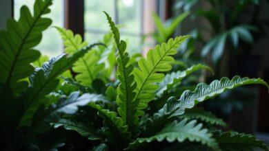 Pflanzen, die Luftfeuchtigkeit lieben (Farne)-Titel