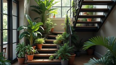 Pflanzentreppe aus Metall-Titel