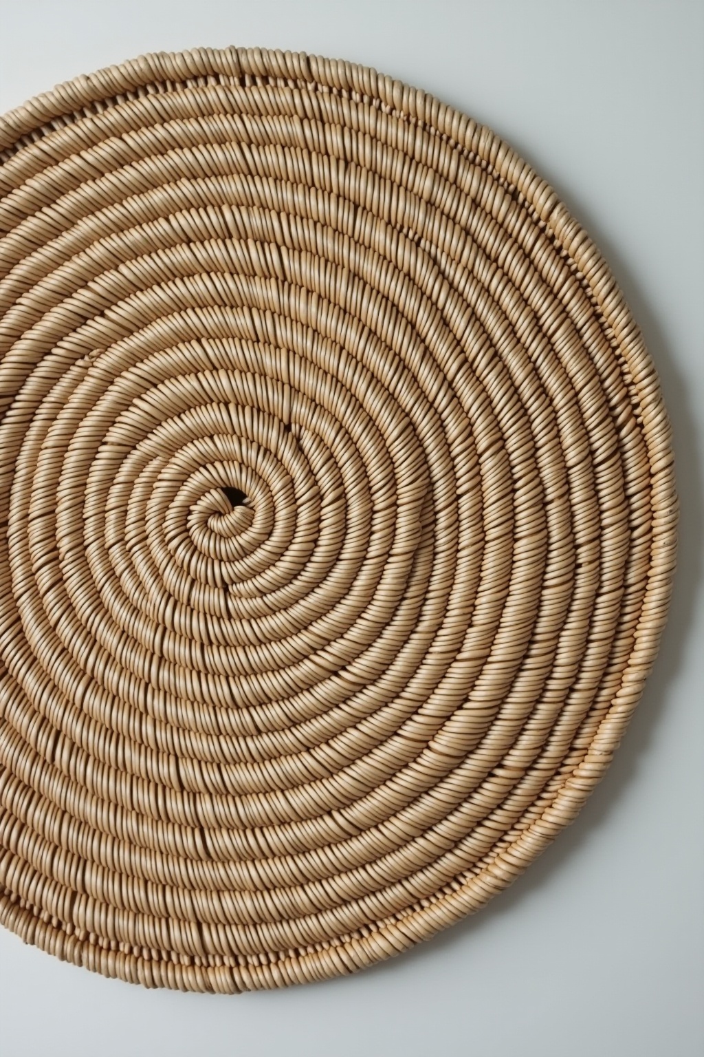 Platzsets aus geflochtener Wasserhyazinthe