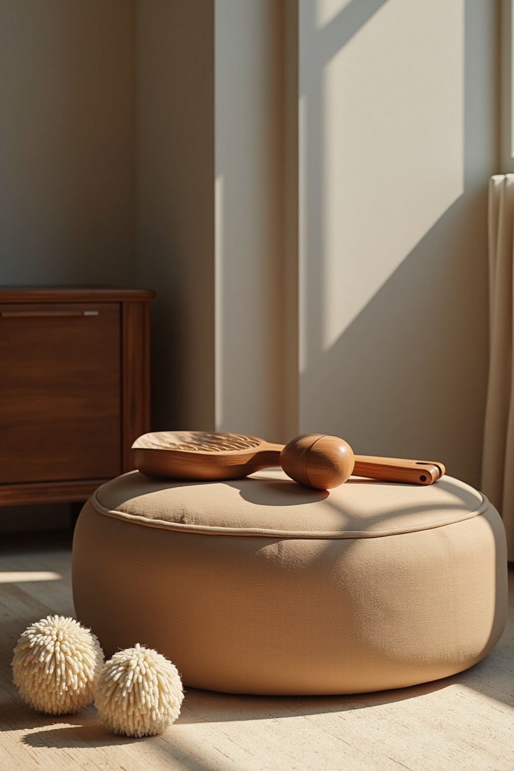 8 Poufs aus Leder oder Jute für dein Zuhause