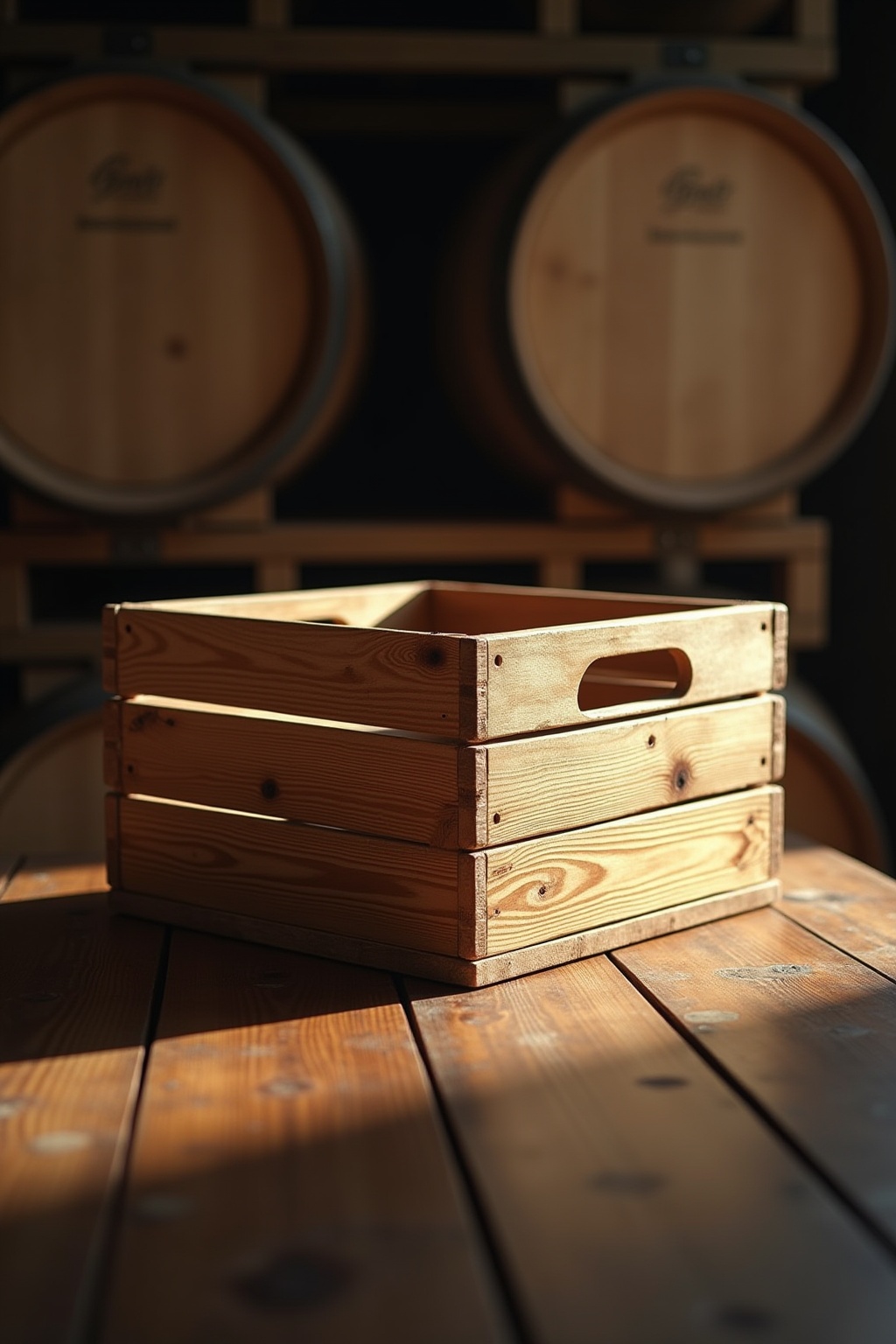 Rustikale Holzkisten für Weinflaschen Ideen