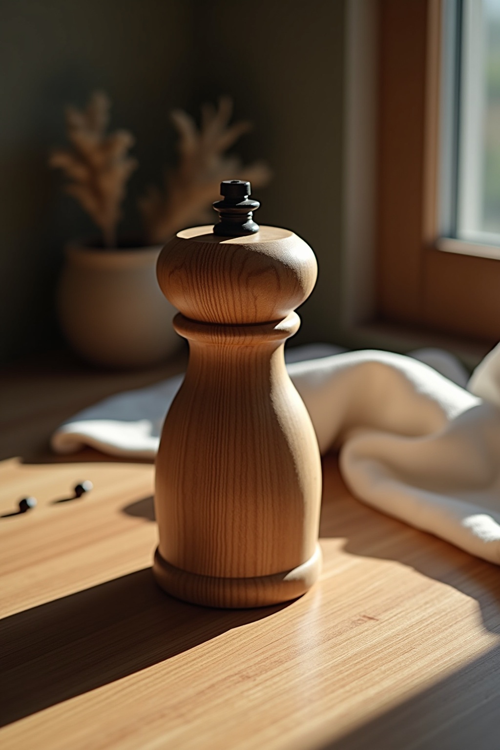 Salz- und Pfeffermühlen aus Akazienholz