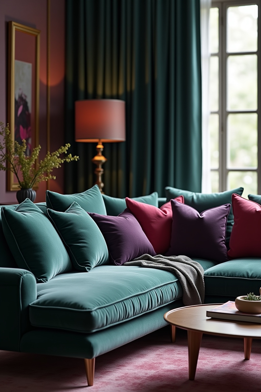 8 Samtkissen in Juwelentönen für dein Zuhause