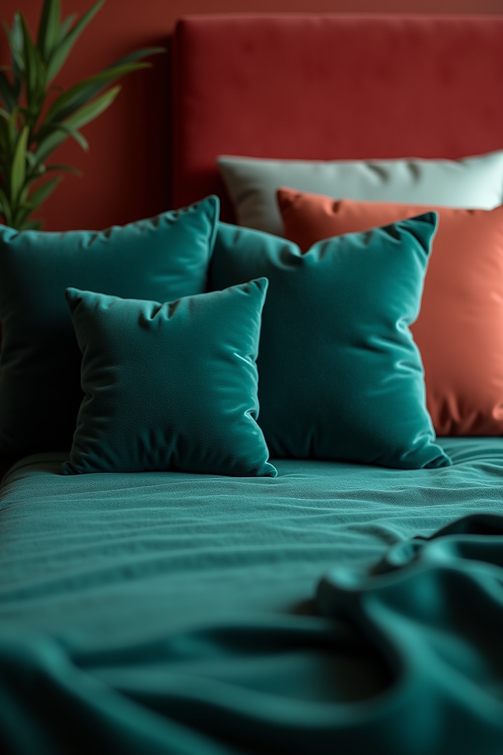 8 Samtkissen in Juwelentönen für dein Zuhause