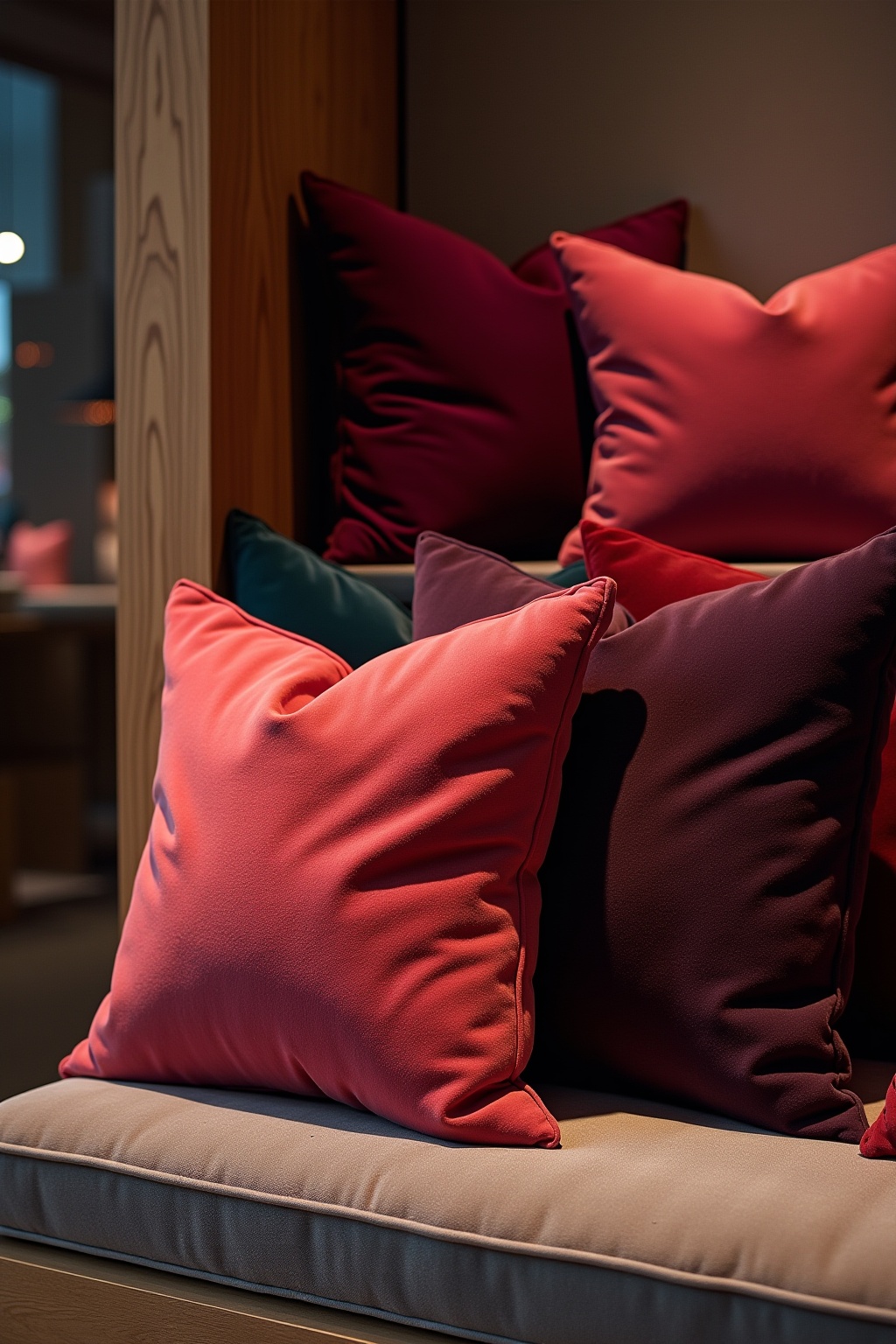 8 Samtkissen in Juwelentönen für dein Zuhause