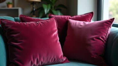 Samtkissen in Juwelentönen-Titel