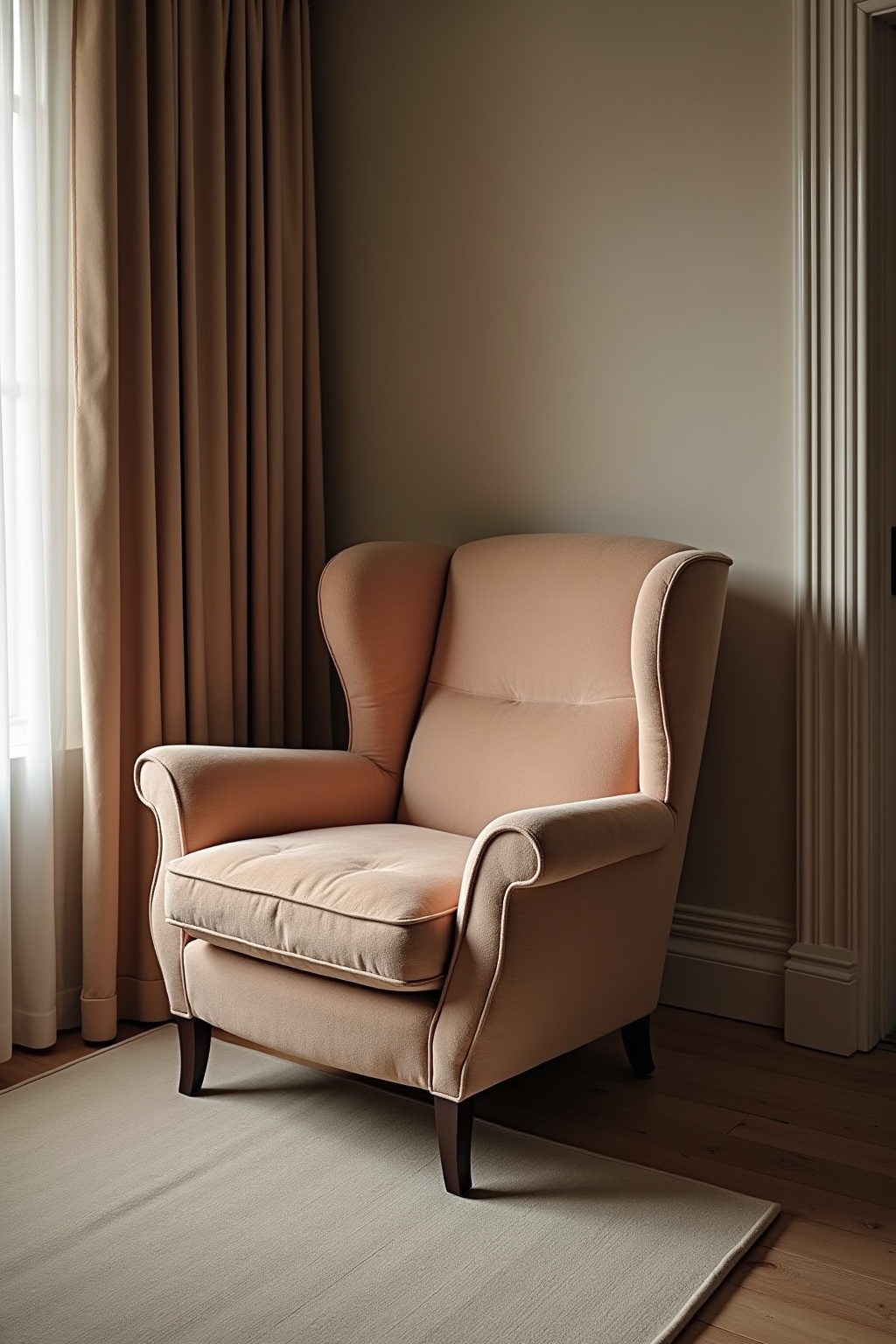 Schlafzimmerecke mit Ohrensessel Ideen