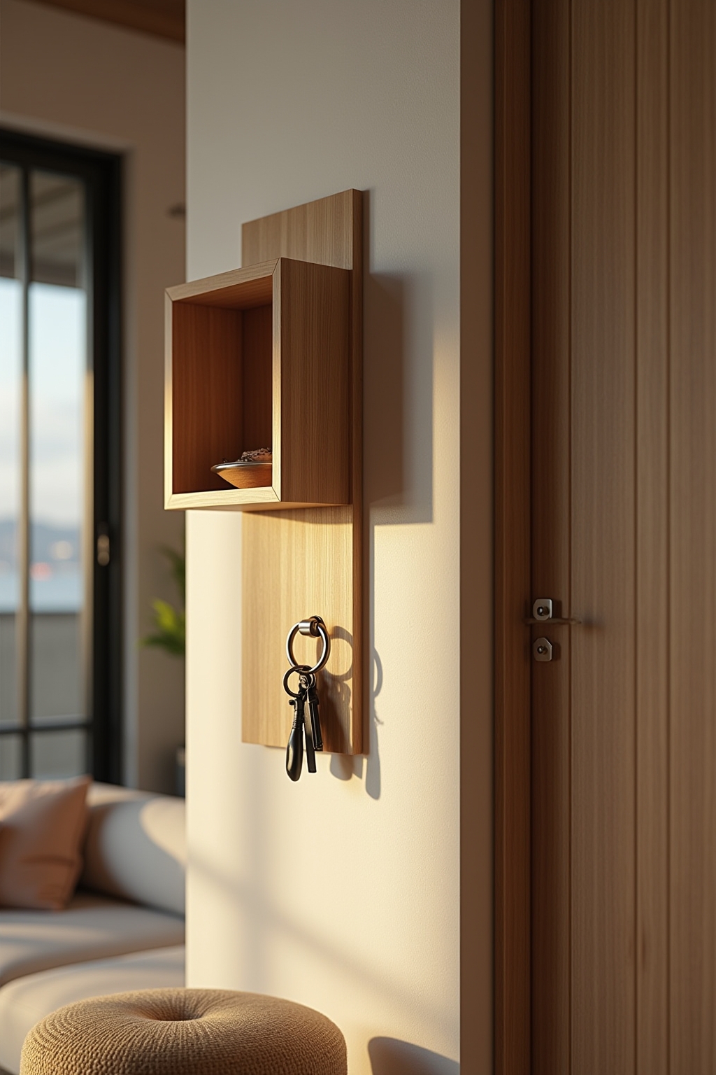 8 Schlüsselbrett mit kleiner Ablage Ideen