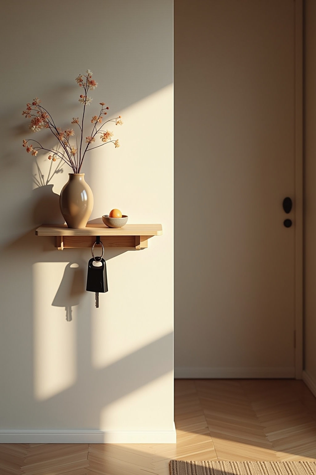 8 Schlüsselbrett mit kleiner Ablage Ideen