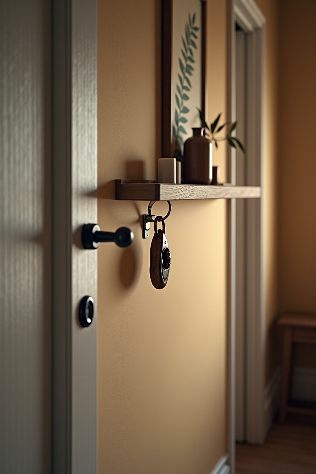 8 Schlüsselbrett mit kleiner Ablage Ideen