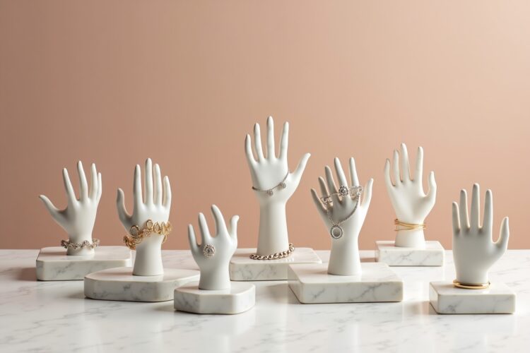 Schmuckhalter in Handform – Tolle Ideen