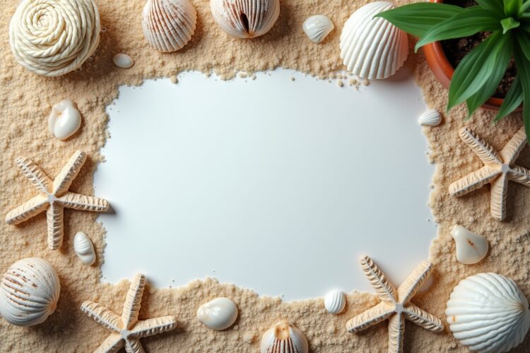 8 Sommerdeko mit maritimen Elementen & Sand