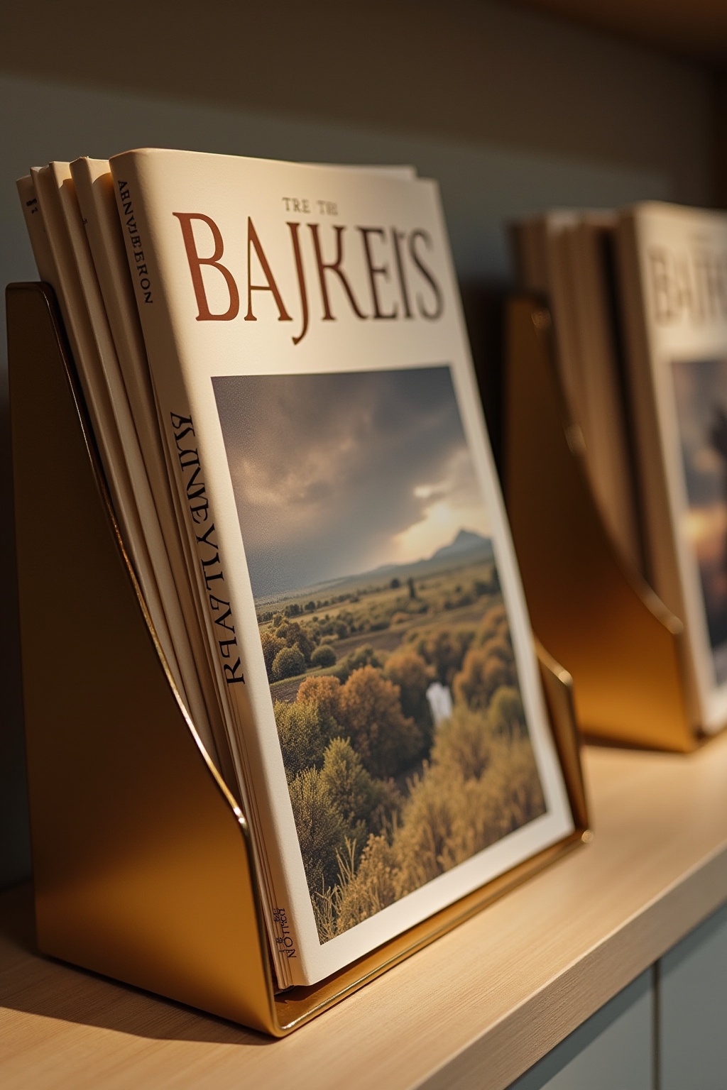 8 Stapelbare Zeitschriftenhalter aus Gold Ideen