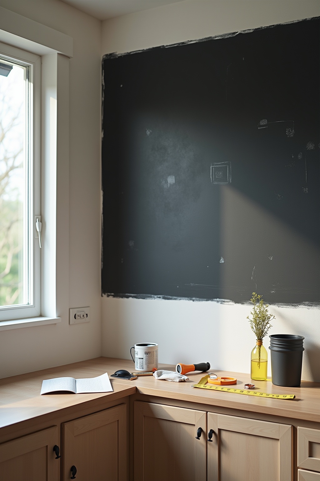 Tafelwand für Einkaufslisten Ideen