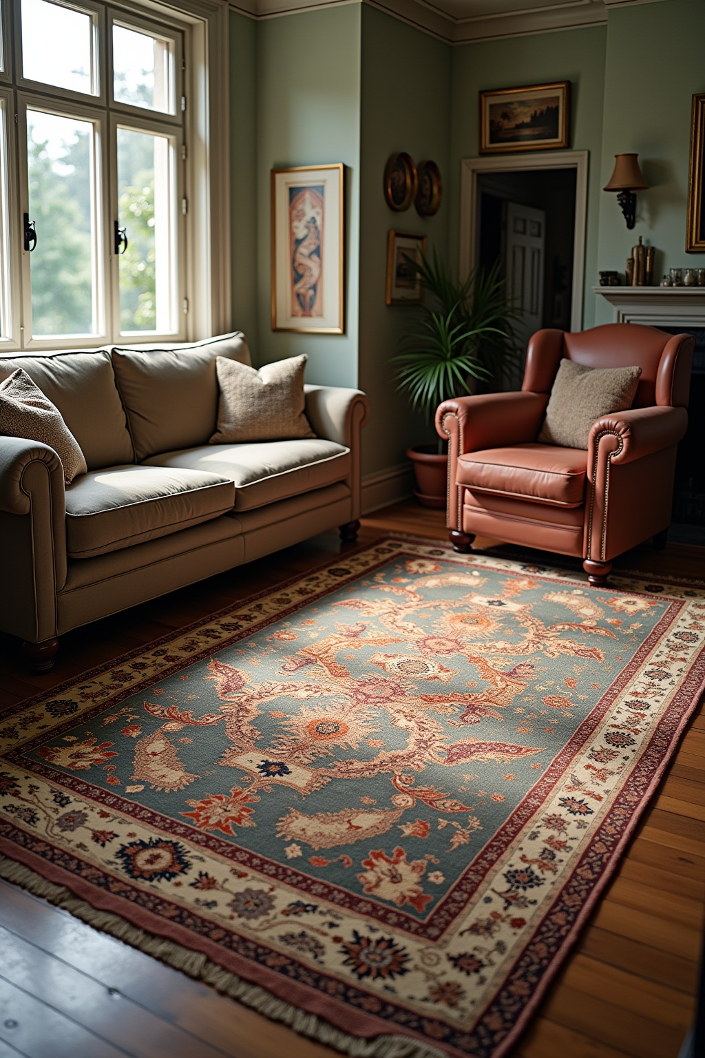 8 Teppich-Layering Ideen mit Jute & Orient