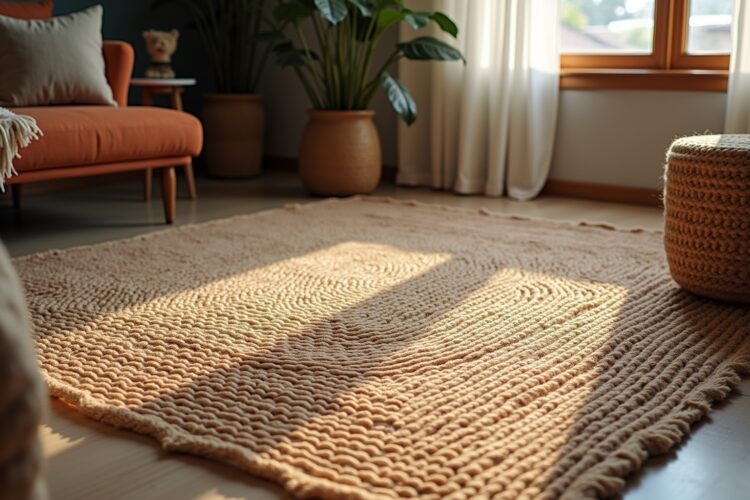 8 Teppich-Layering Ideen mit Jute & Orient