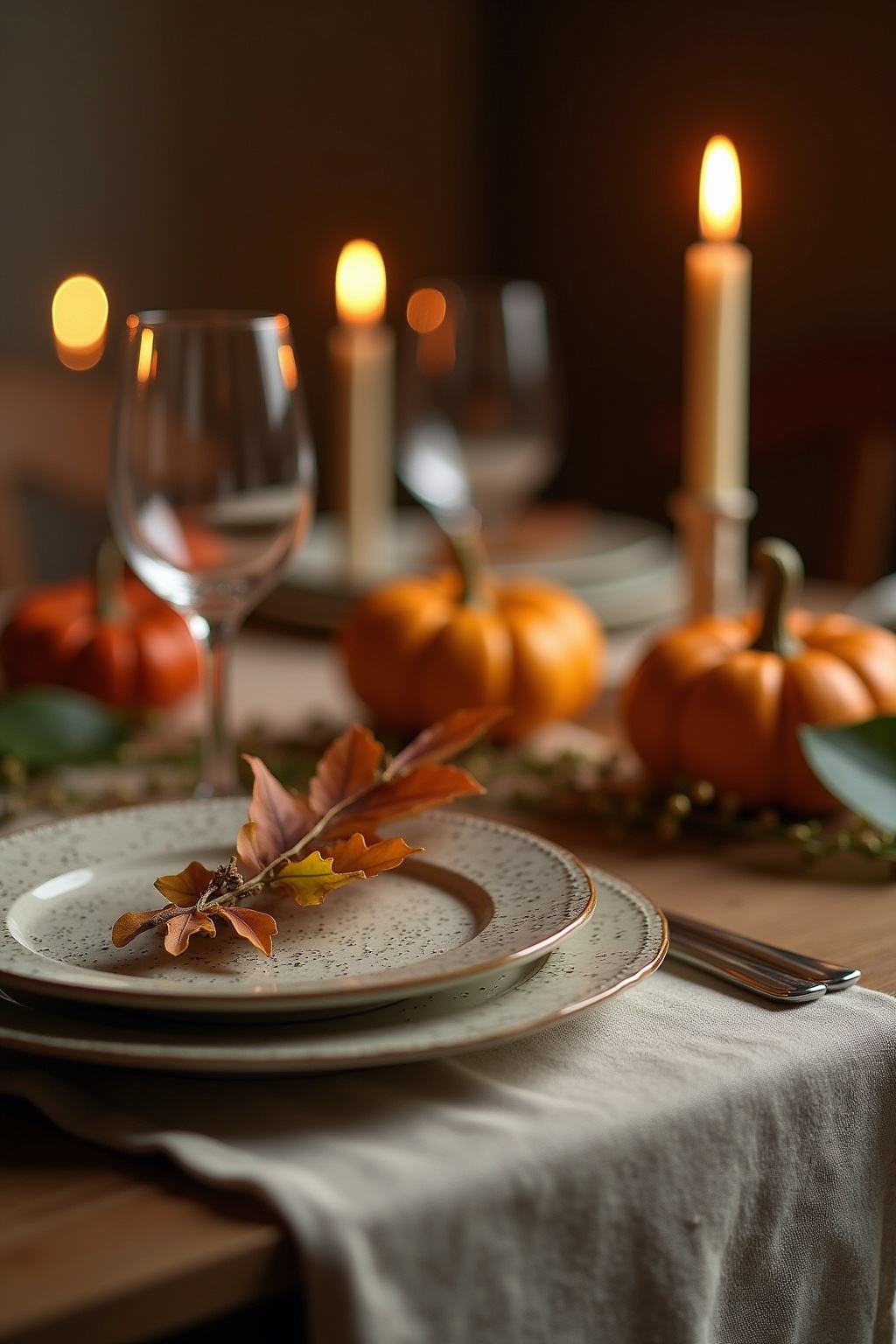 Tischläufer aus grobem Leinen zum Selbernähen