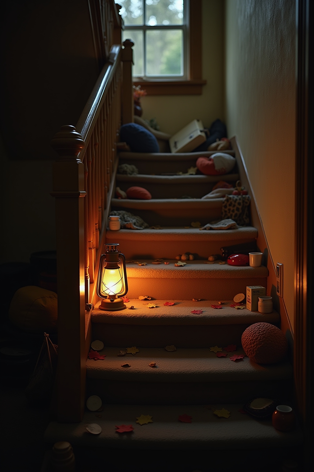 8 Treppenstufen-Deko mit Windlichtern Ideen