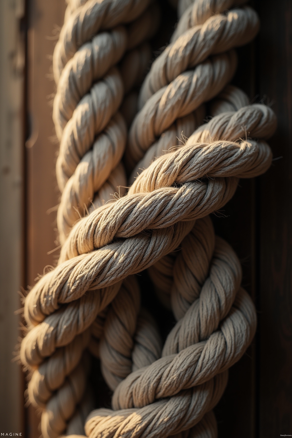 8 Türstopper aus schwerem Tau selber machen