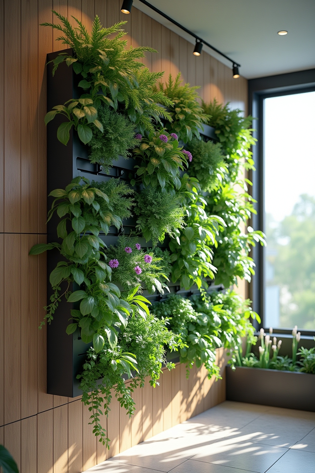 8 Vertikaler Garten aus Pflanztaschen Ideen