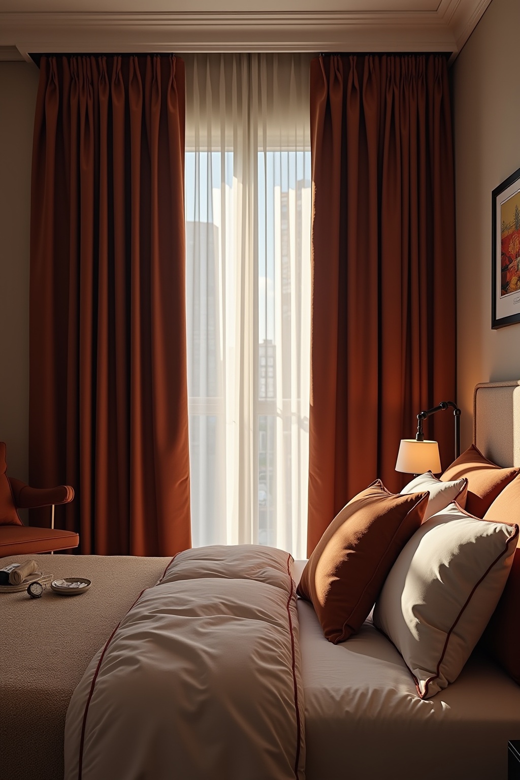 Vorhänge mit Verdunkelungseffekt in Samt