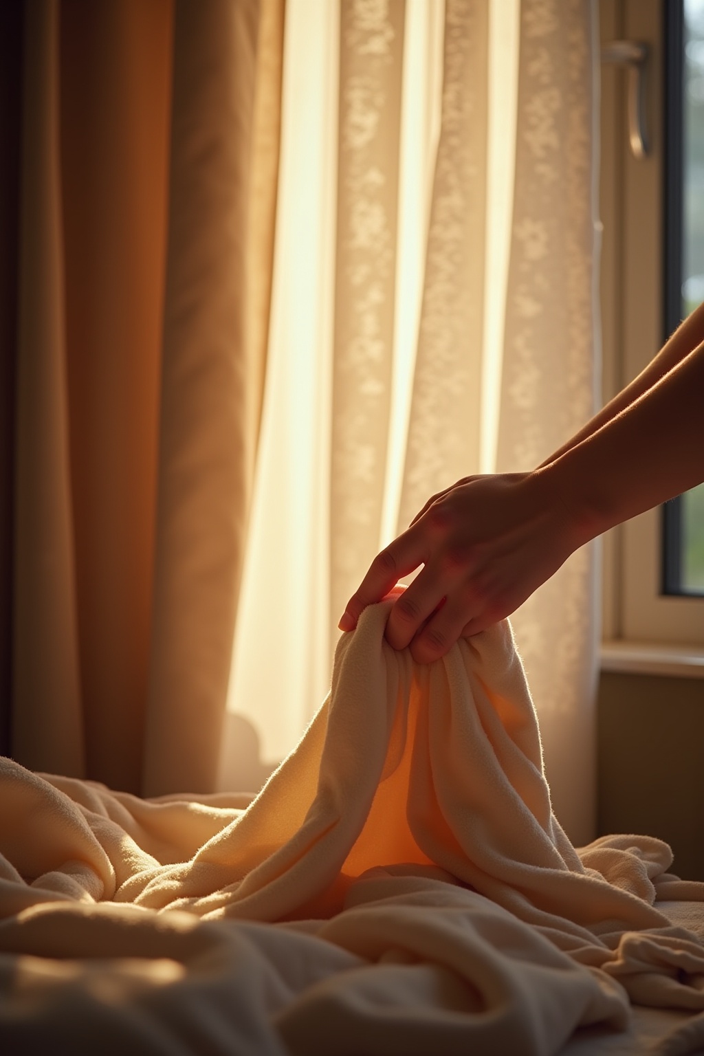 Vorhänge mit Verdunkelungseffekt in Samt