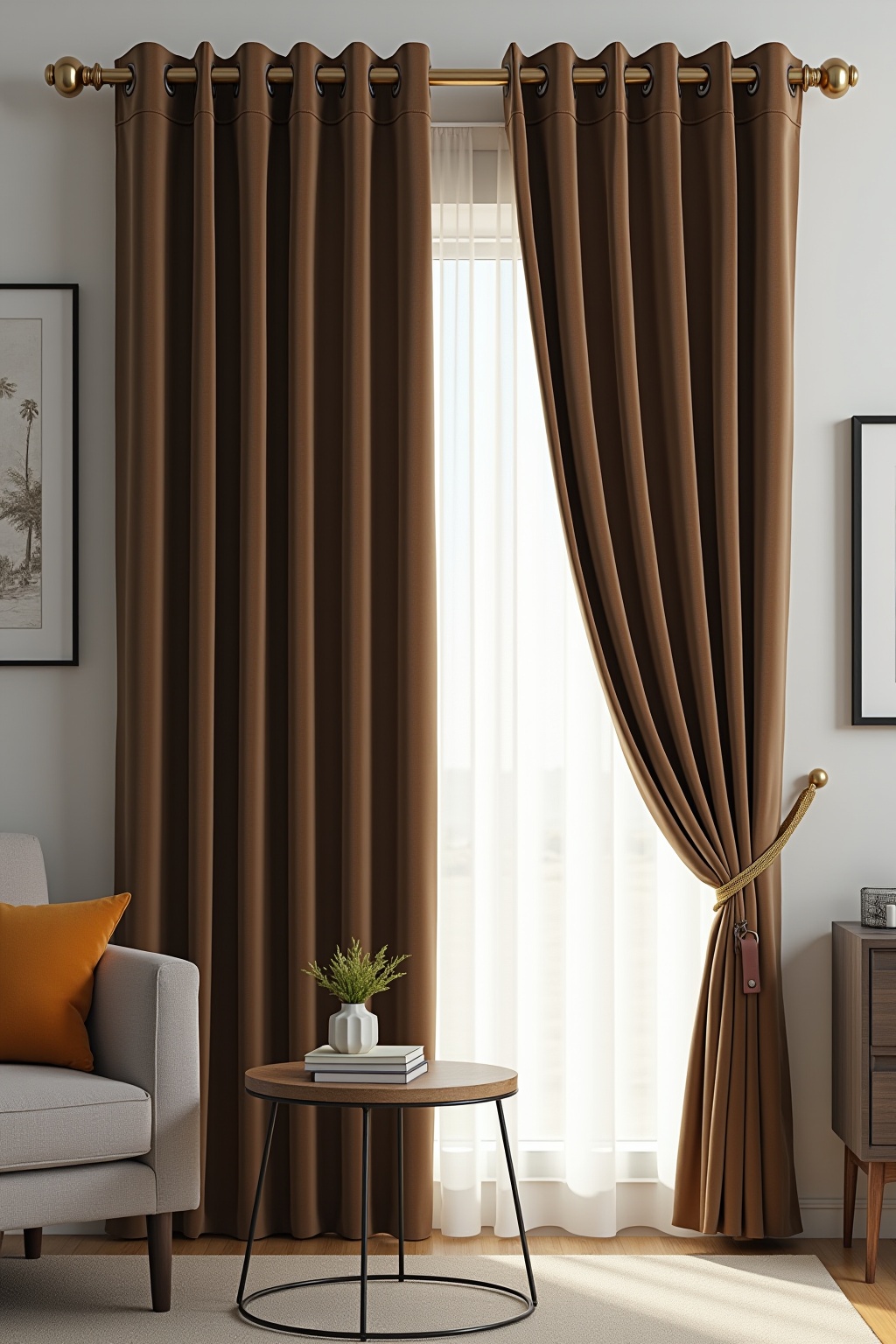 Vorhänge mit Verdunkelungseffekt in Samt