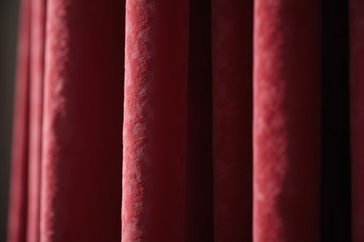 Vorhänge mit Verdunkelungseffekt in Samt