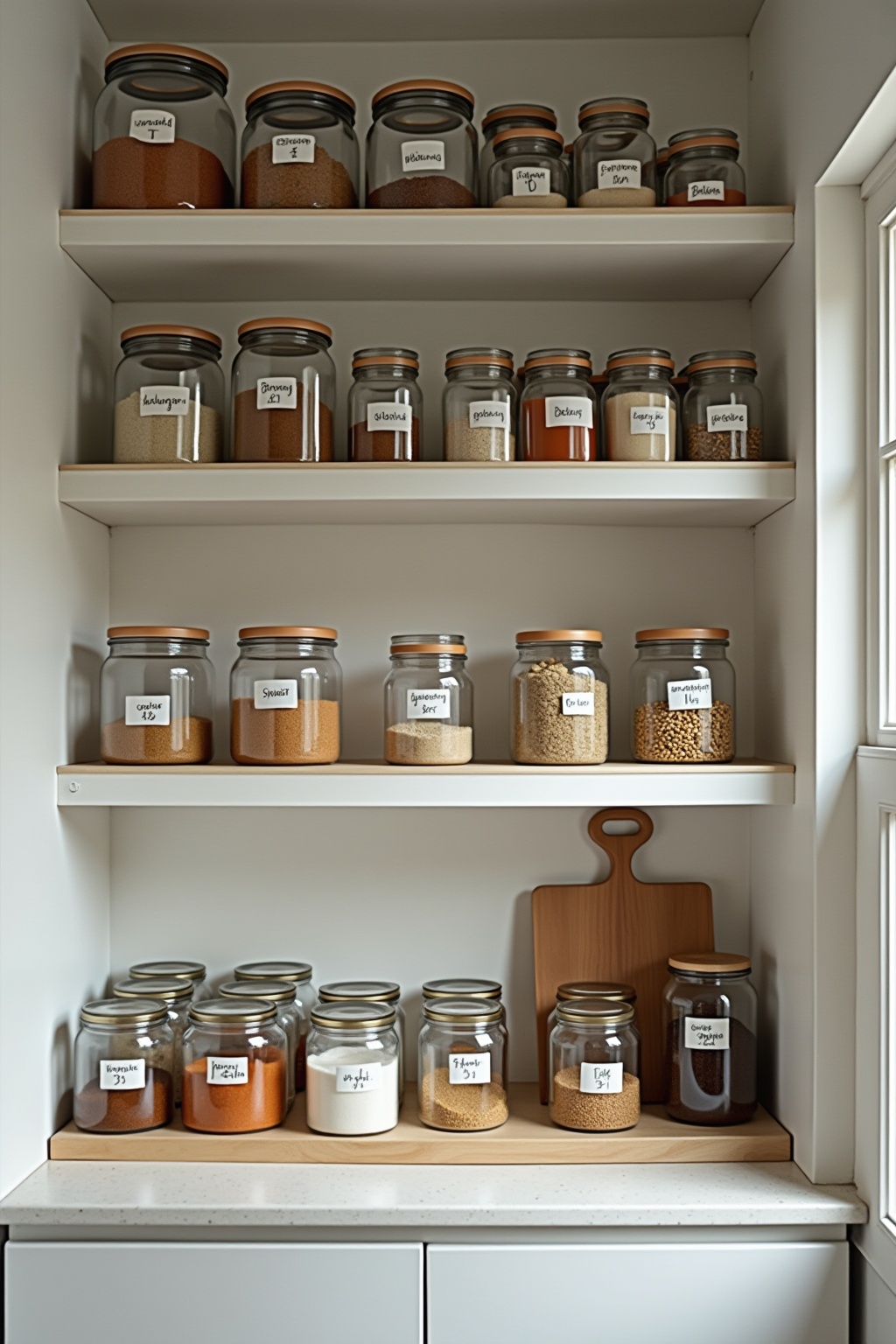 Vorratskammer-Organisation Ideen für Zuhause