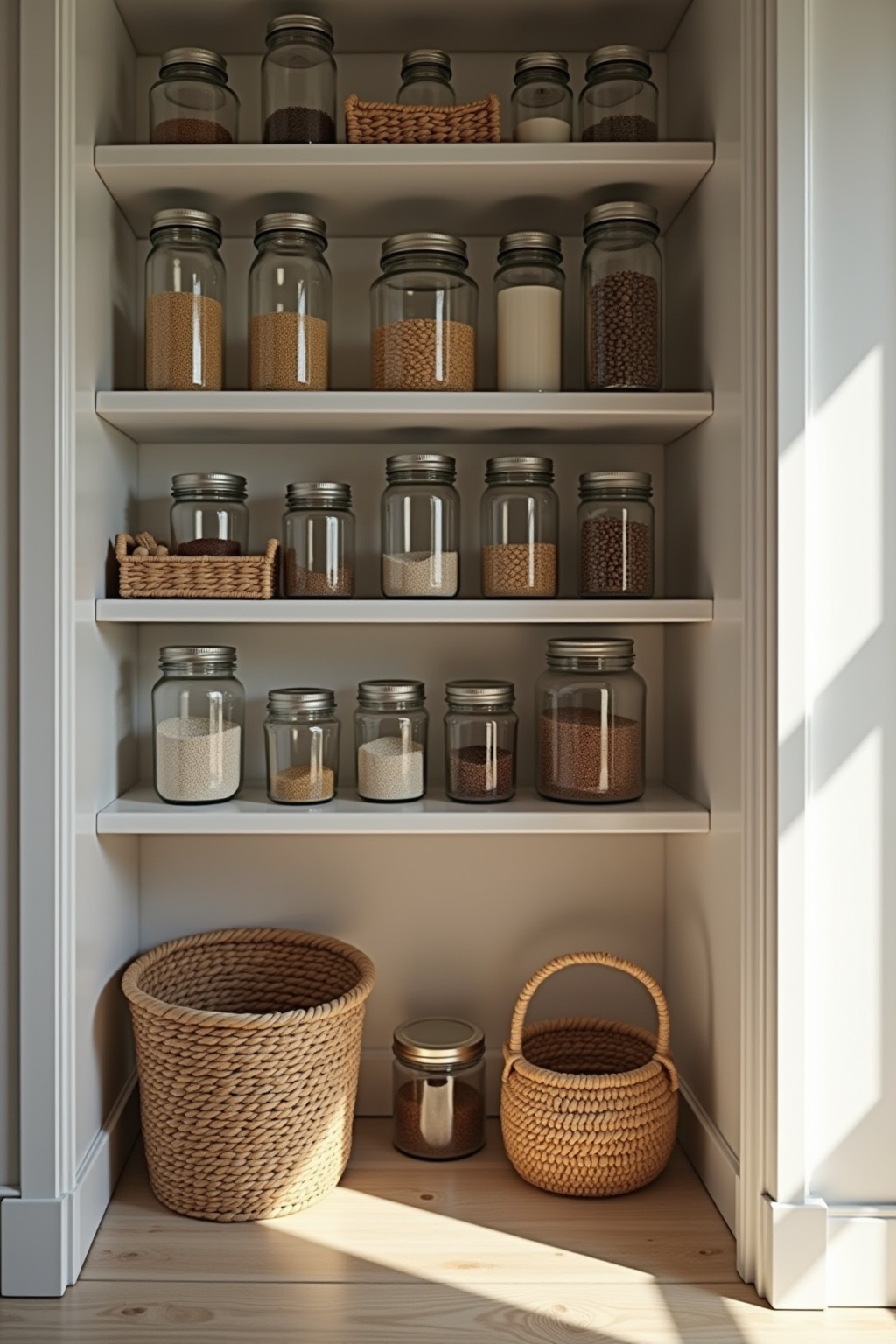 Vorratskammer-Organisation Ideen für Zuhause