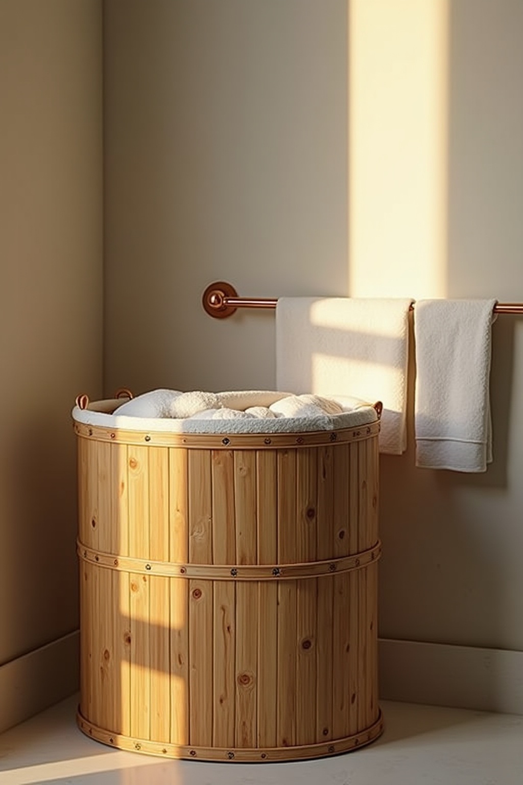 8 Wäschekorb aus Bambus Ideen für Zuhause