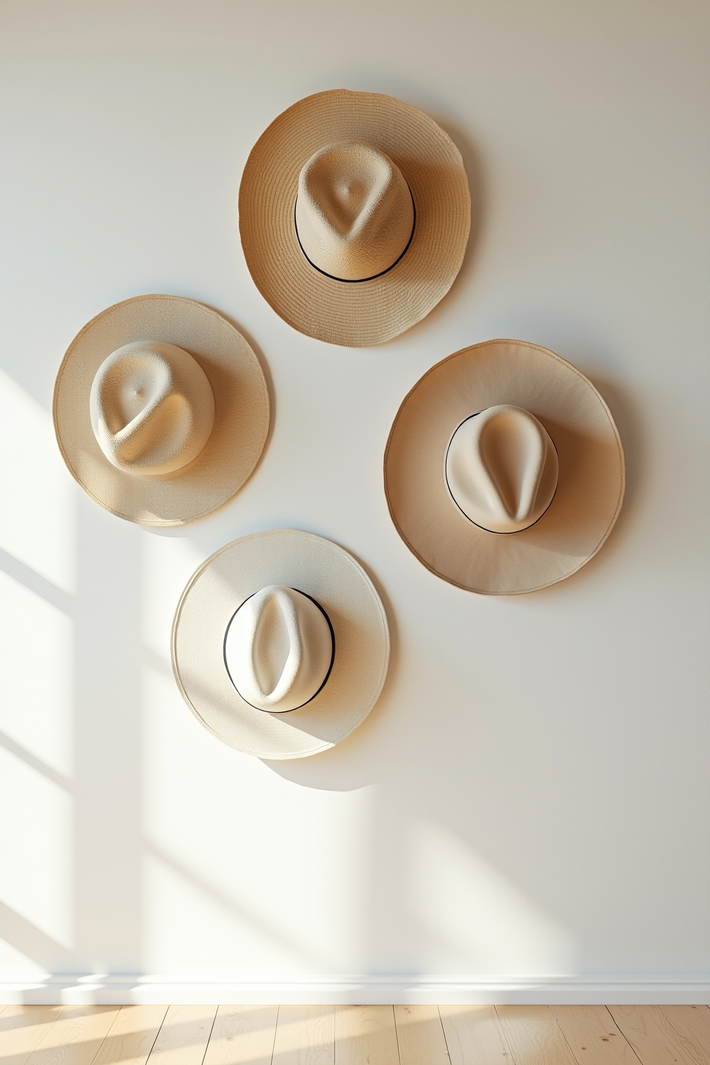8 Wanddeko mit Hüten Ideen für dein Zuhause